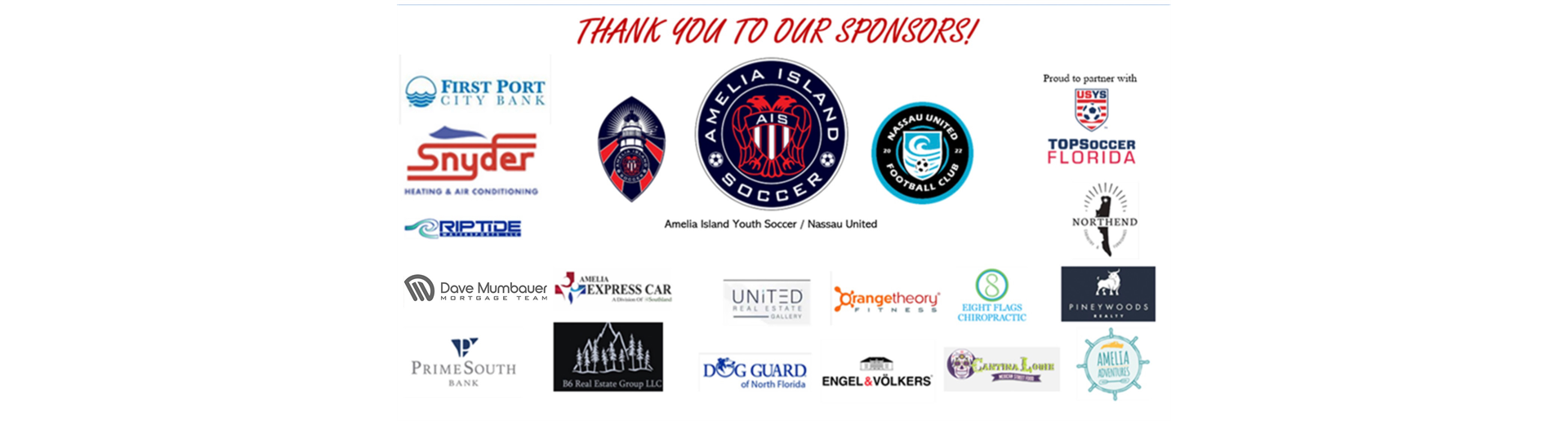 Thank You Sponsors!